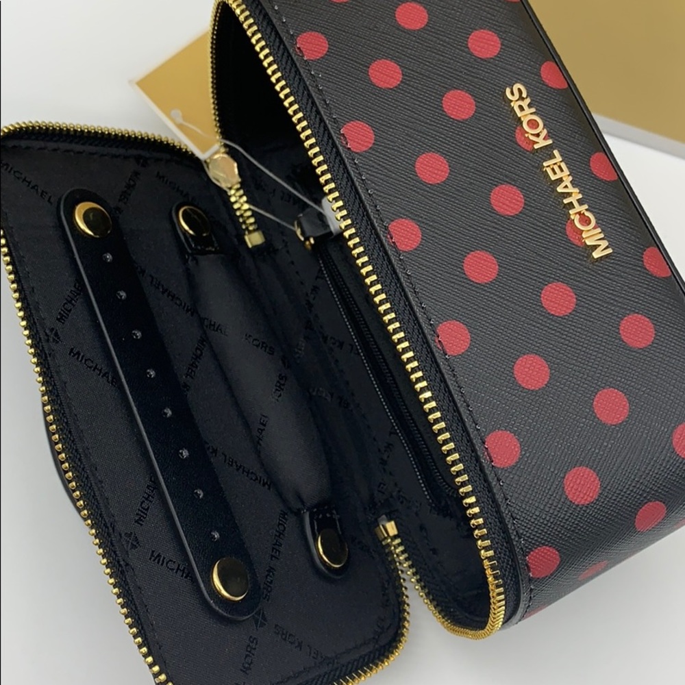 MICHAEL KORS BLACK MULTI JUST JSD MD TH JWLRY CASE - Picture 16 of 16